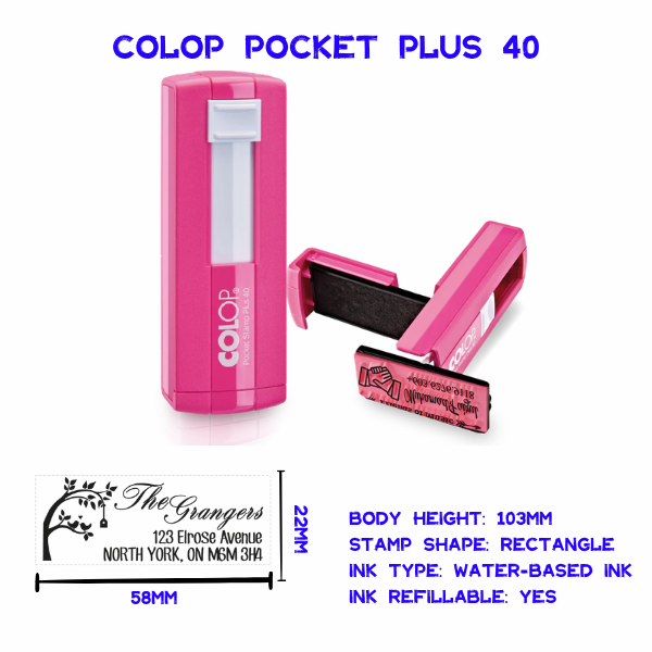 Colop Pocket Plus 40