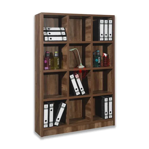 12 Compartment Bookshelf / Bookshelves - Thickness 30mm