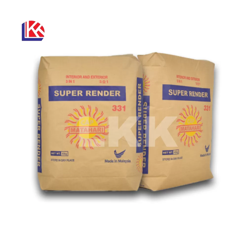 25KG DURACEM SUPER RENDER 3 IN 1 (CAP MATAHARI)