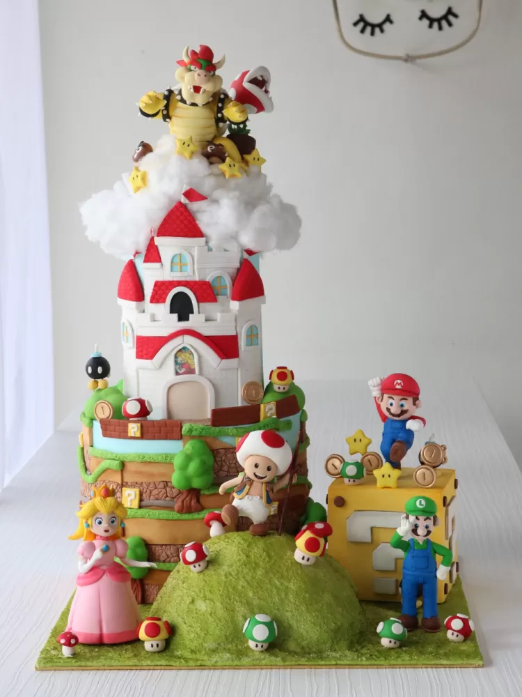 Super Mario Cake