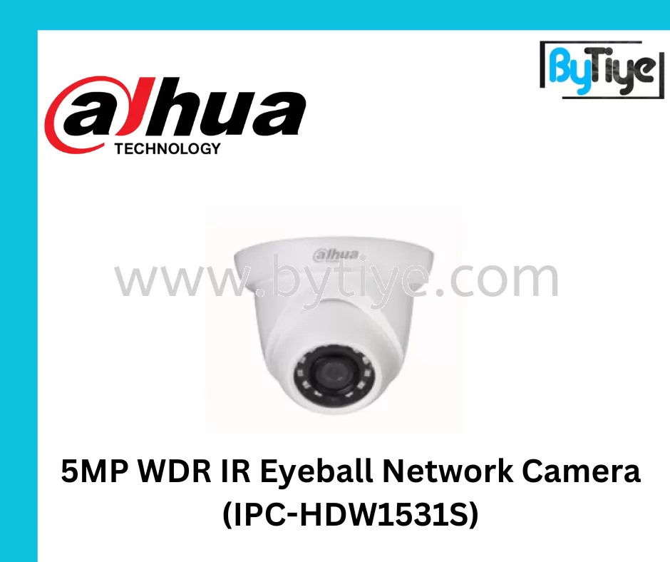 5MP WDR IR Eyeball Network Camera (IPC-HDW1531S)