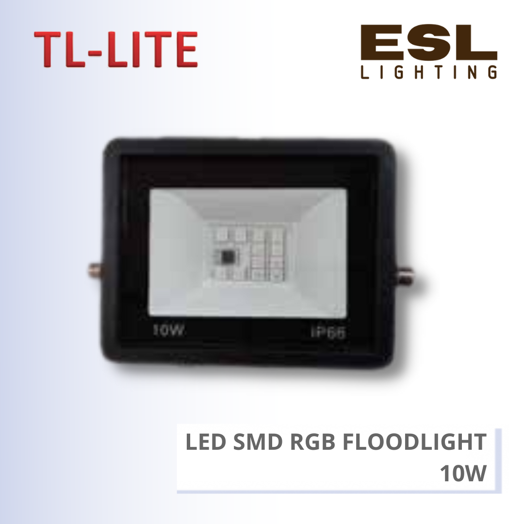 TL-LITE FLOODLIGHT - LED SMD RGB FLOODLIGHT - 10W
