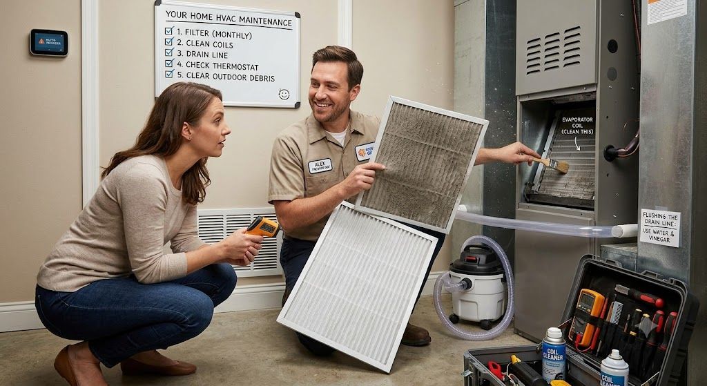 HVAC maintenance techniques