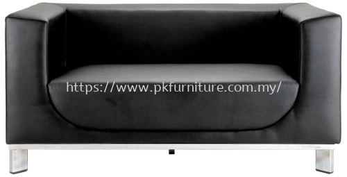 Leather Office Sofa - LOS-003-2S-C1 - COM-SET - 2 SEATER SOFA