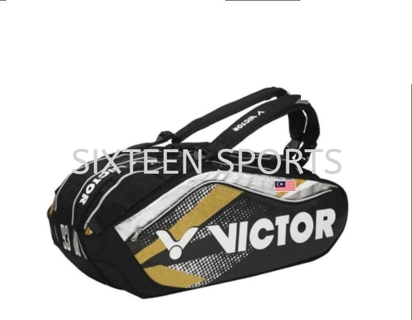 Victor BR9308 Badminton Racquet Bag (3 ZIPs)