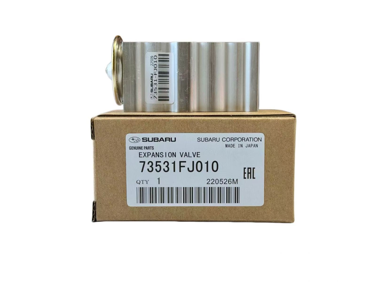Original Subaru Japan A/C Thermostatic Expansion Valve | OEM PN 73531-FJ010 | Fits Forester / Impreza / Crosstrek / WRX & WRX STI (2015–2020)
