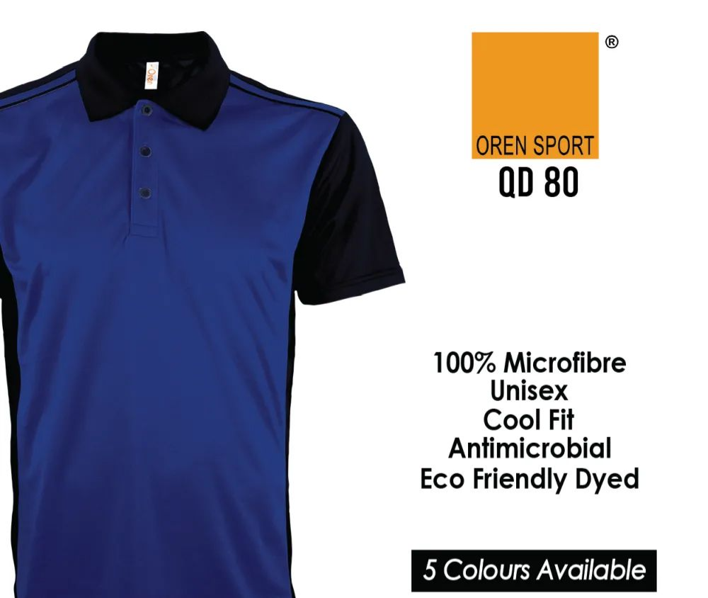 Dri-Fit Plain Polo Shirt - QD80