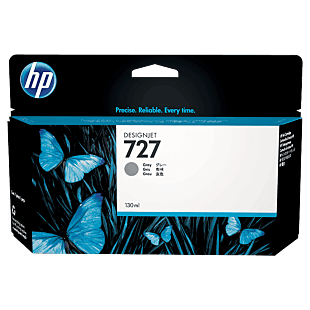 HP 727B 130-ml Gray DesignJet Ink Cartridge