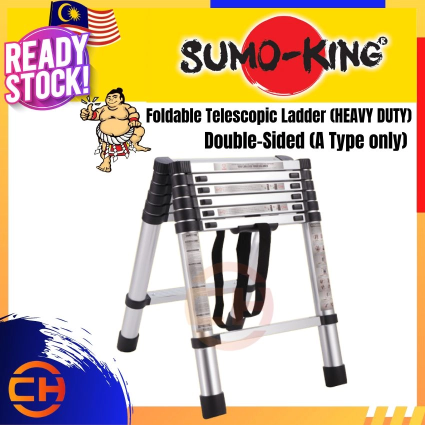 SUMO-KING Foldable Telescopic Ladder Double-sided (A Type) SDP-7 / SDP-9