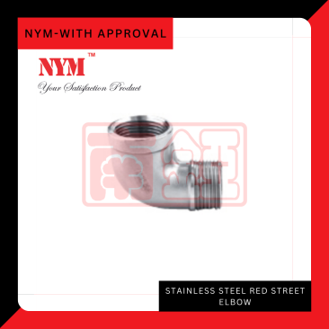 NYM - Stainless Steel Red Street Elbow