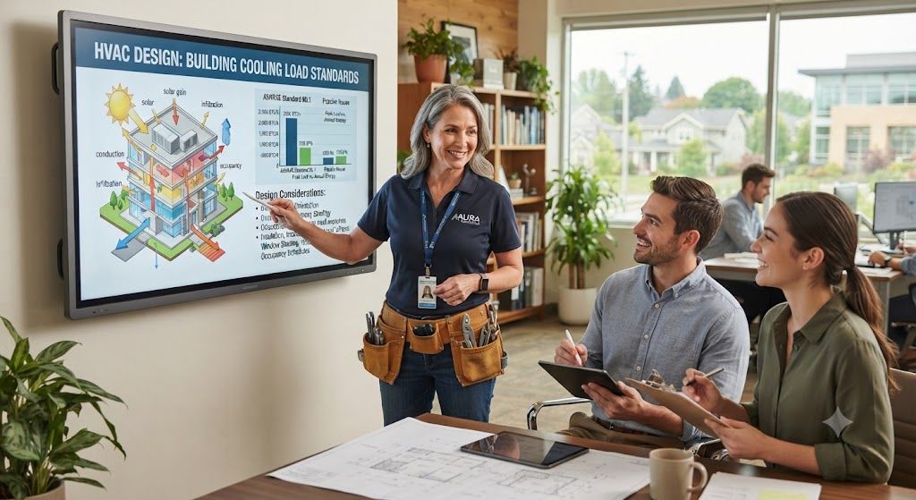 HVAC design building cooling load standards