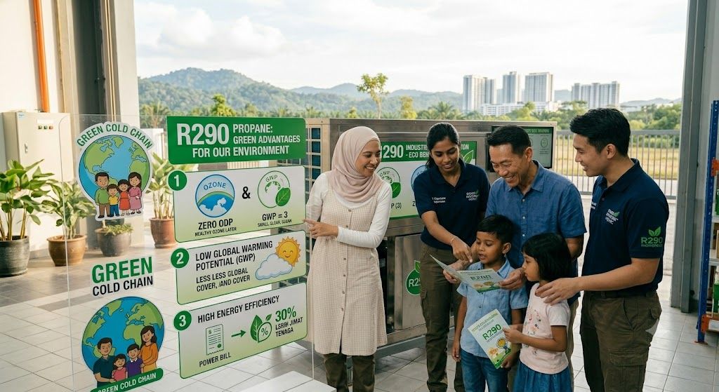 R290 refrigeration system green advantages
