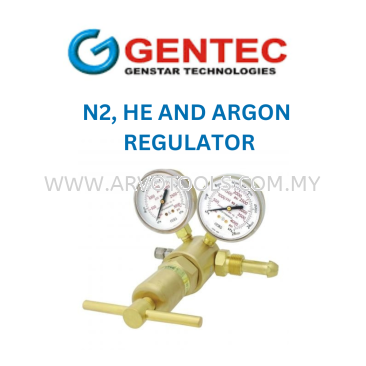 GENTEC 591IN-750 REGULATOR FOR NITROGEN, HELIUM, ARGON GAS