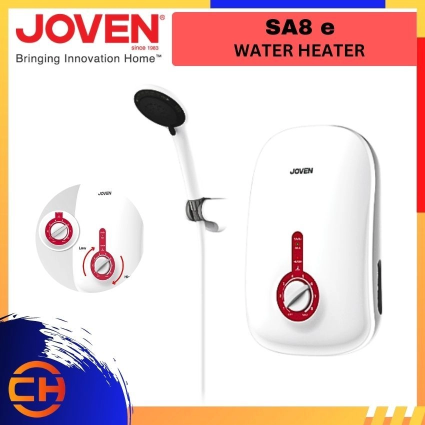 JOVEN SA SERIES SA8e WATER HEATER WITH Built-in EELS System
