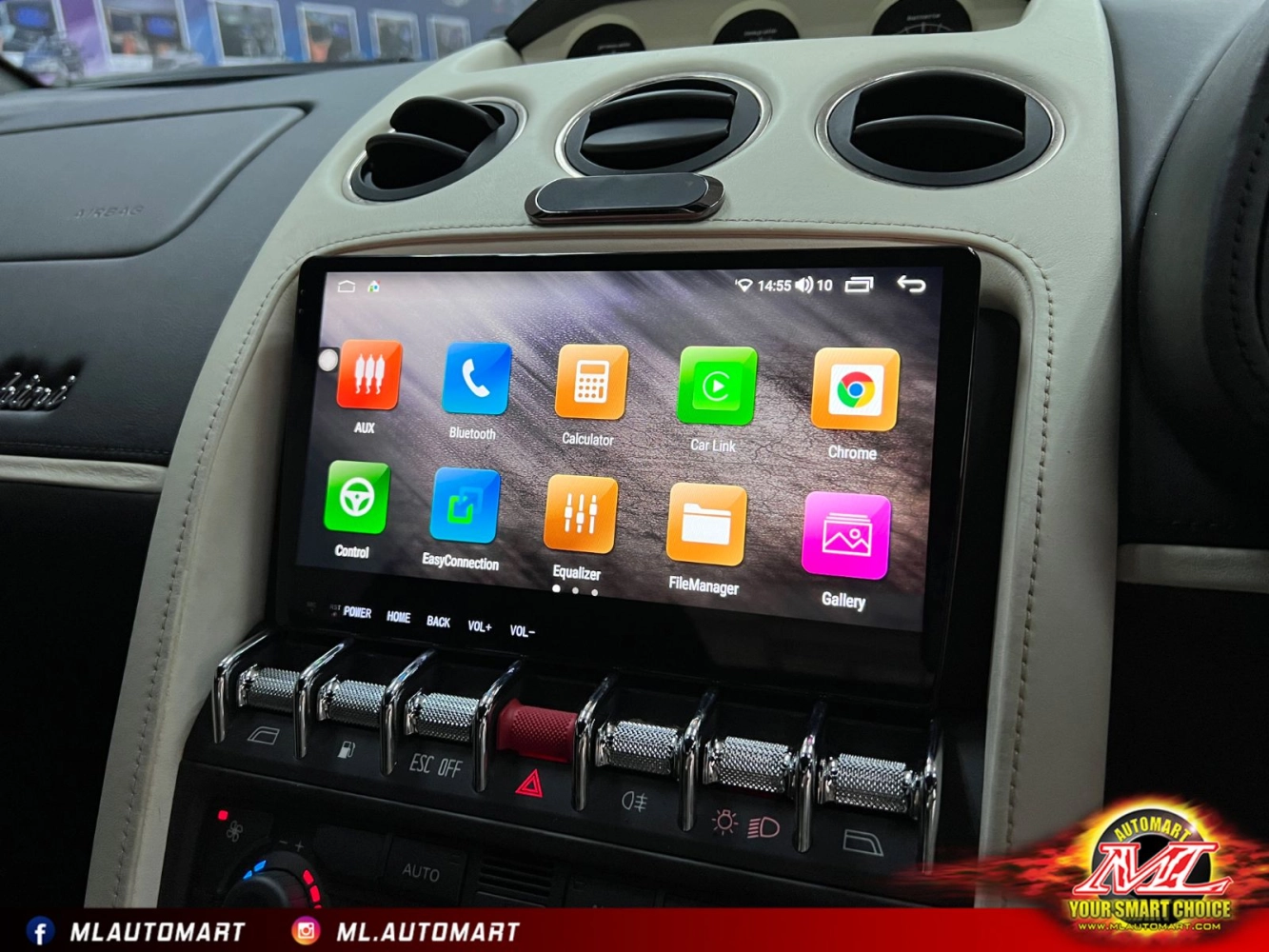 Lamborghin Gallardo Android Monitor