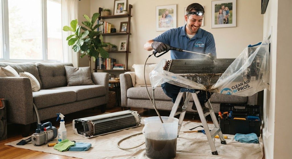 Professional air conditioning cleaning service