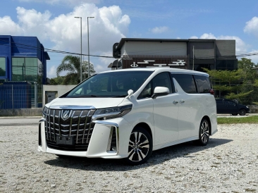 2021 Toyota Alphard 2.5 SC 30k Mileage P.White Sunroof