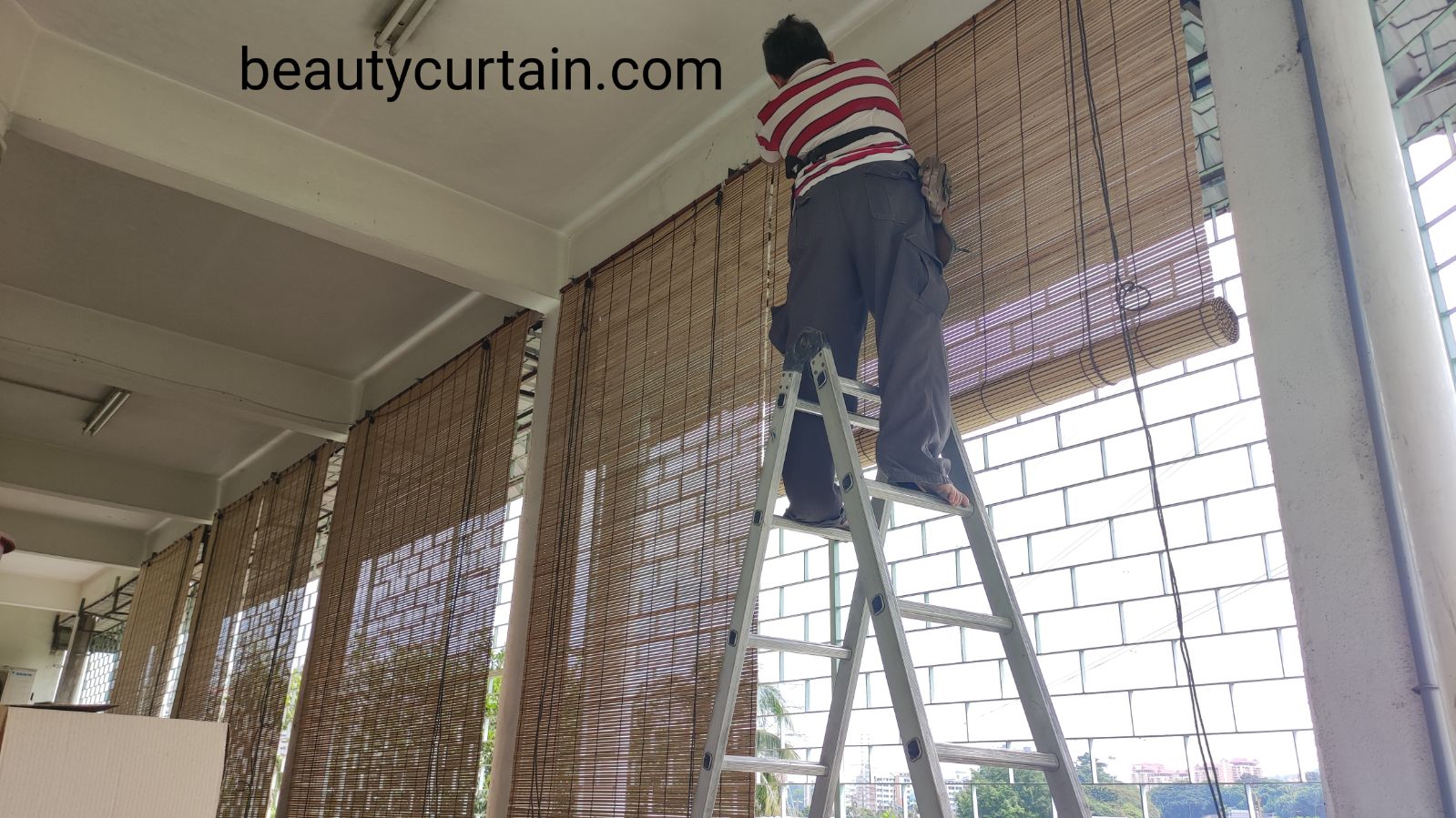 Installation Service for Bamboo Blinds