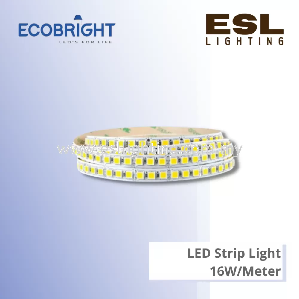 ECOBRIGHT LED Strip Light 12V 16W/Meter - 5M5054-IP20