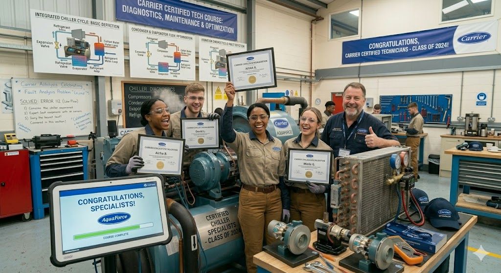 HVAC certification chiller specialization