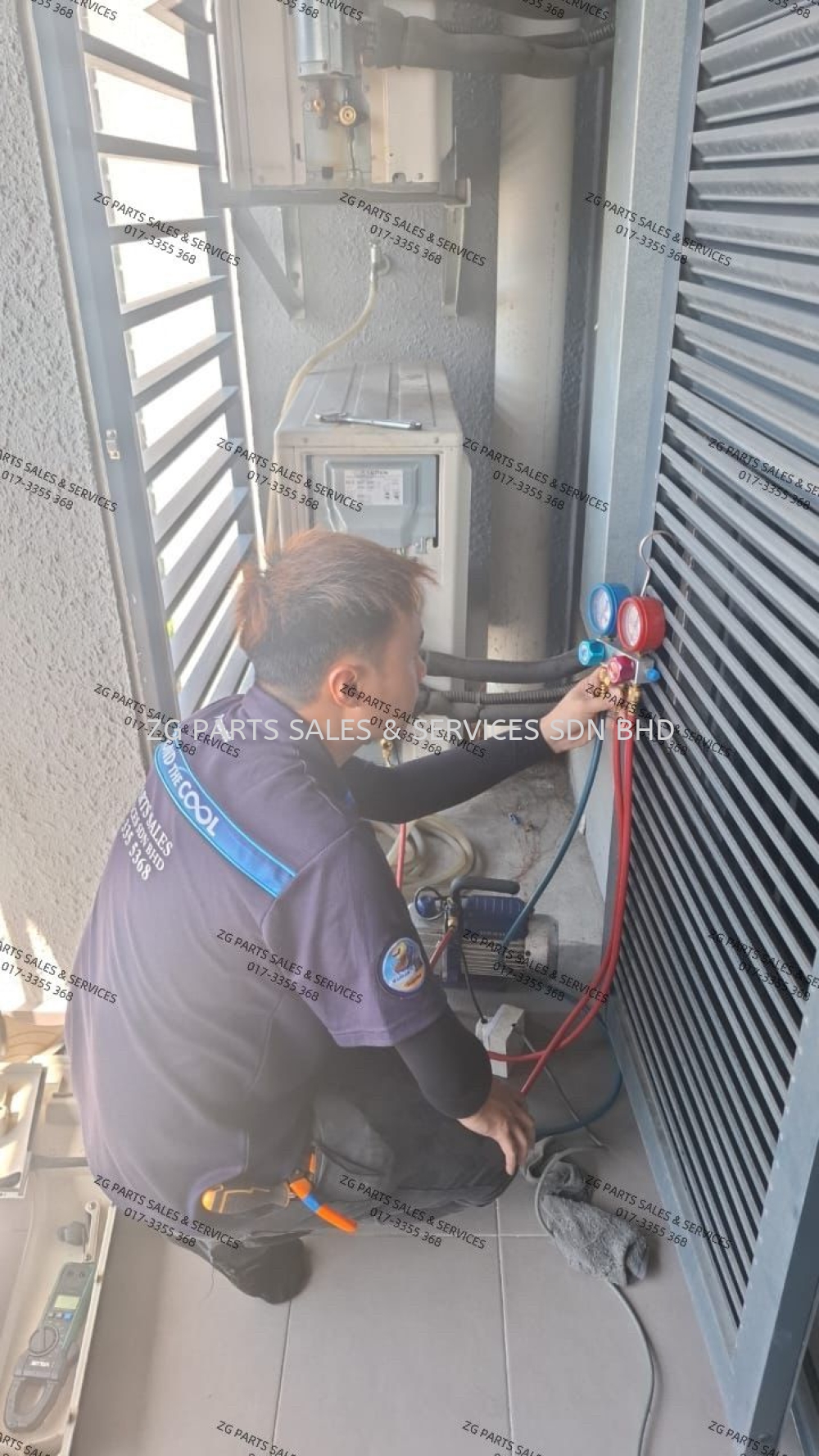 Multi Split Air Conditioner Overhaul Services ┃Nidoz