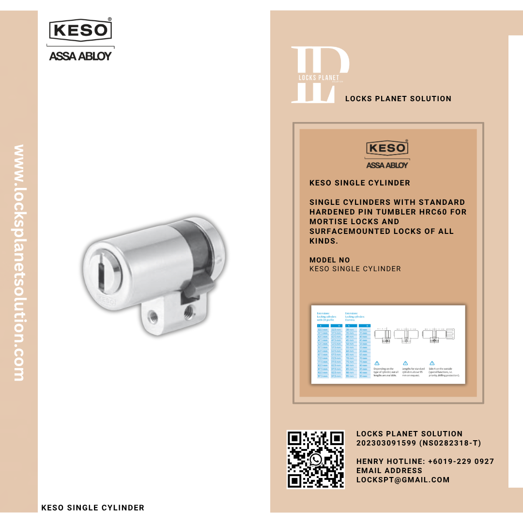 KESO SINGLE CYLINDER
