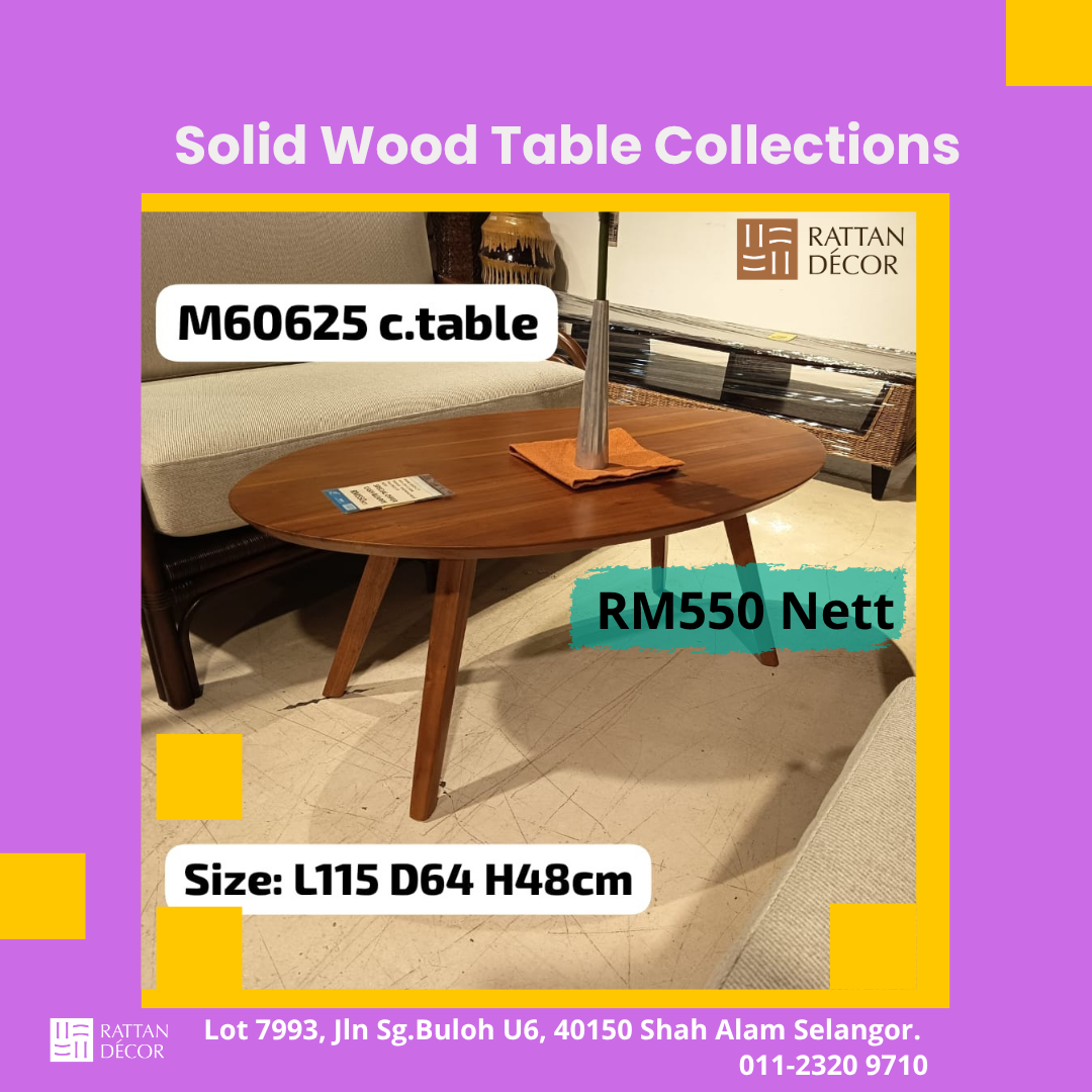 Oval Coffee Table