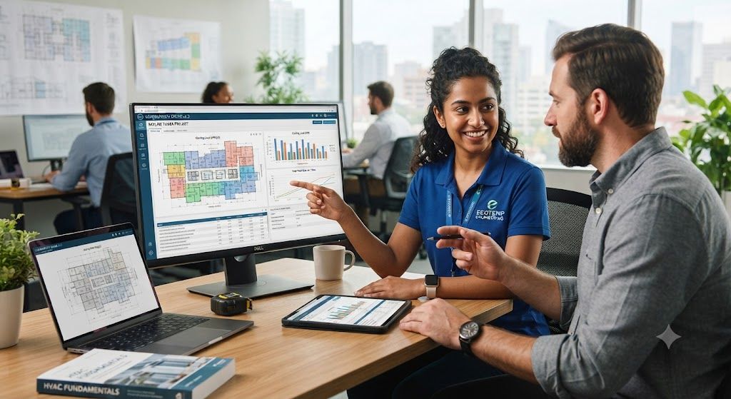 online HVAC cooling load calculator software