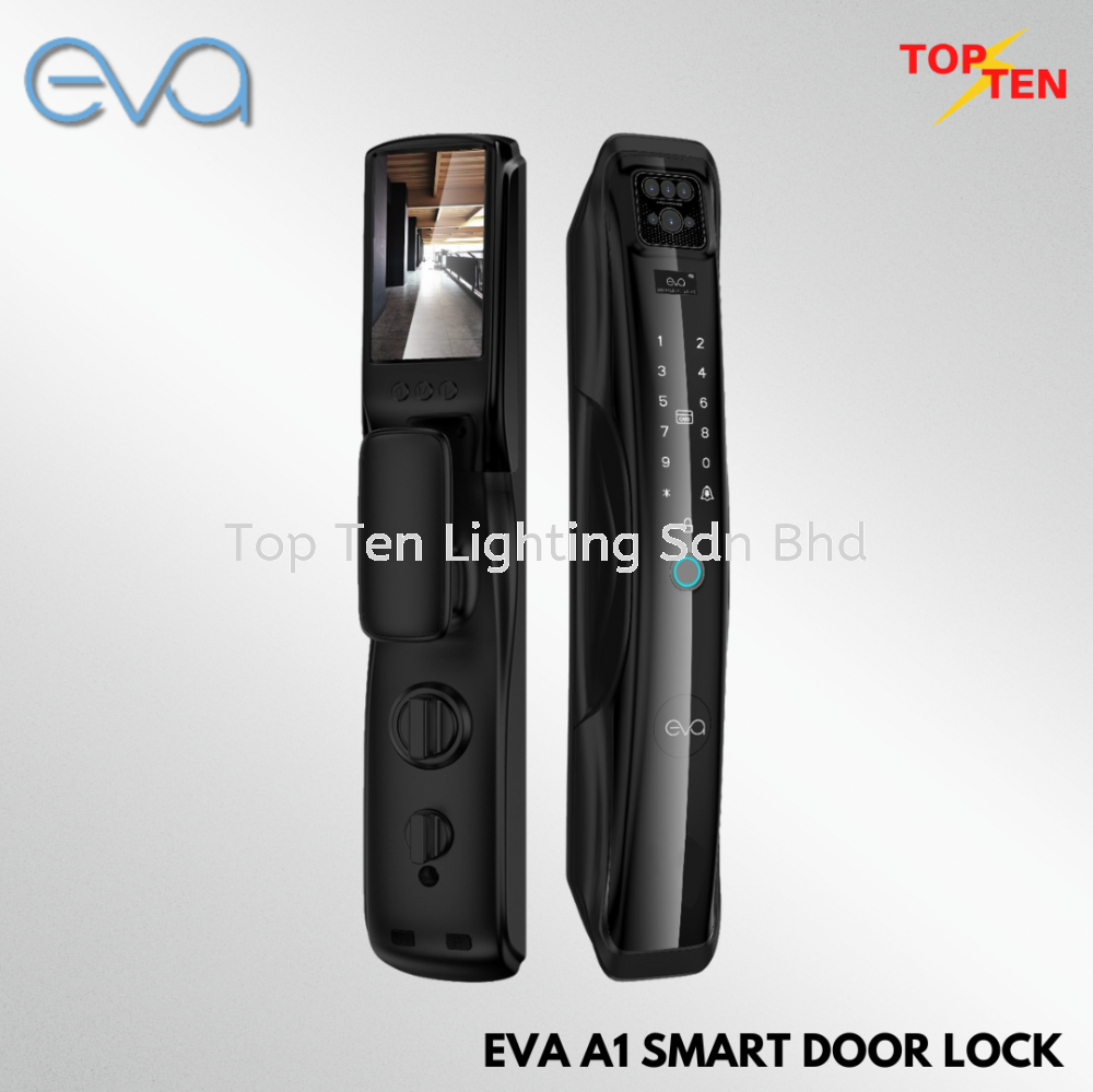 Eva A1 WiFi 3D Face ID Automatic Smart Door Lock With Doorbell Puchong ...
