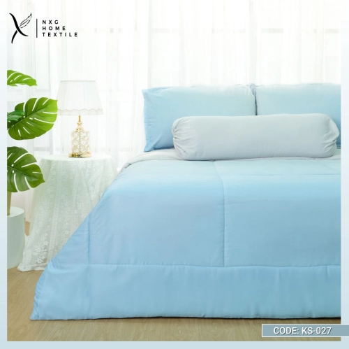 NXG Cool Silk 5in1 Comforter Set 2500TC - (Queen/ King) 