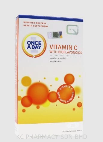 QUEST ONCE A DAY VITAMIN C WITH BIOFLAVONOIDS 30'S (EXP:04/2024)