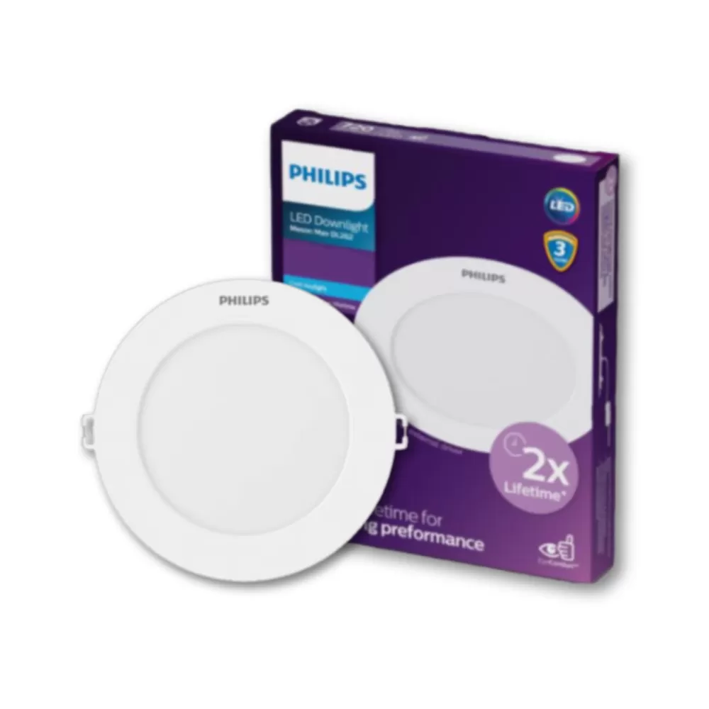 PHILIPS MESON MAX DL262 12W 220-240VAC 960LM D150 6INCH ROUND RECESSED DOWNLIGHT [3000K/4000K/6500K]