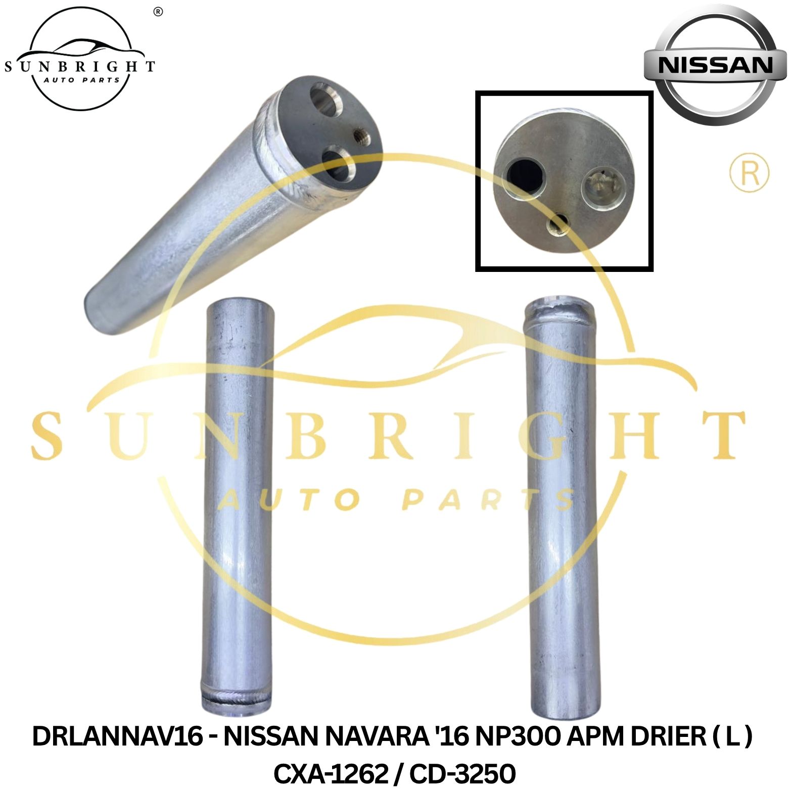 DRLANNAV16 - NISSAN NAVARA '16 NP300 APM DRIER ( L ) CXA-1262 / CD-3250