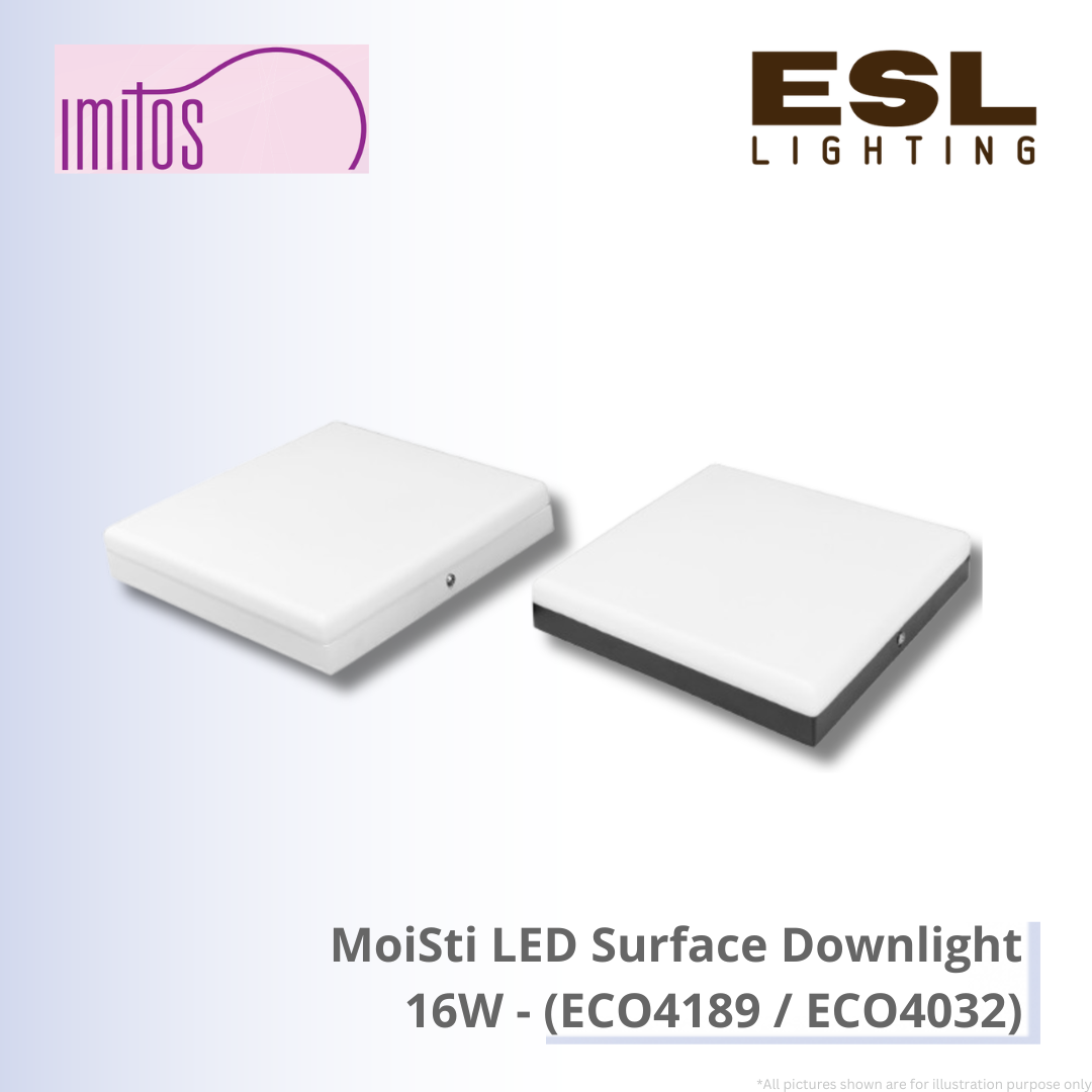 IMITOS MoiSti LED Surface Downlight 16W - ECO4189 / ECO4032 [SIRIM]