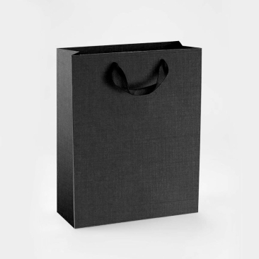 Paper Bag (Plain), Black PB206