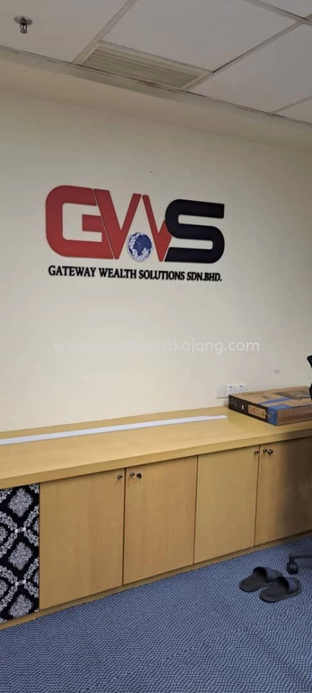 Global Wealth Solutions - 3D Cut Out Signage
