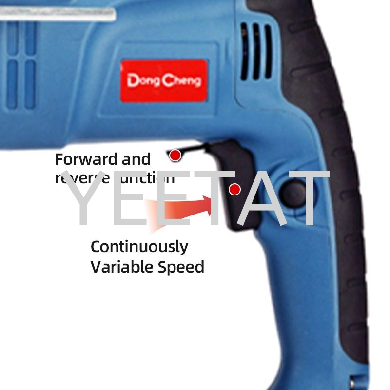 [ DONGCHENG ] DZC05-26B Electric Rotary Hammer Drill 800W 26mm Machine 3 Function Breaker Demolition Destruction