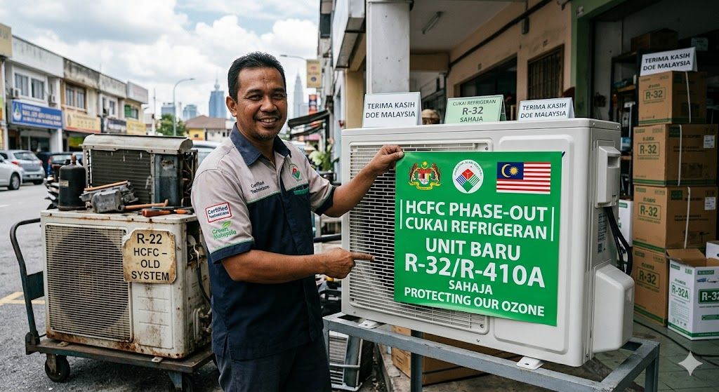 HCFC refrigerant phase out Malaysia DOE