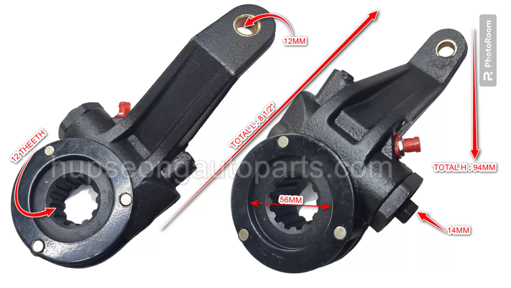 47480-1550 ZM F/RIGHT HAND BRAKE ARM #MANUAL #12T #SORL (HBA-ZM-56FR-SL )