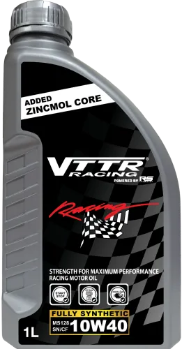 RS VTTR Racing®️ Lubricant MS128 10w40 Engine Oil Added Zincmol Core (1l)