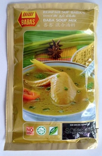 BABA'S REMPAH SUP 125G 汤料粉