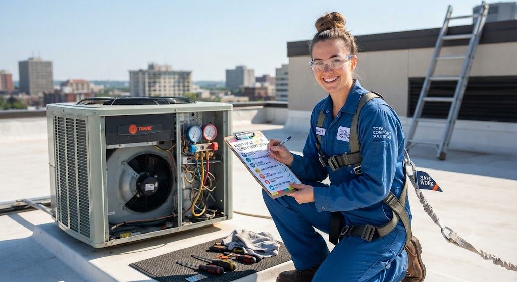 air conditioning technician safety inspection checklist