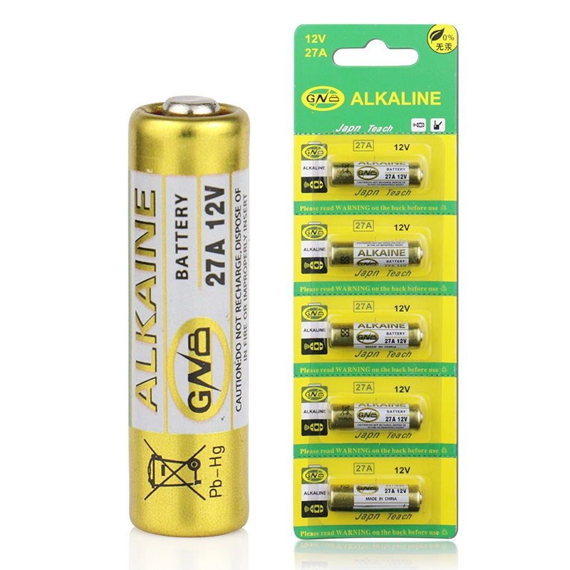 GN 27A 12V Alkaline Battery - For Remote Control & Other Electronic Devices