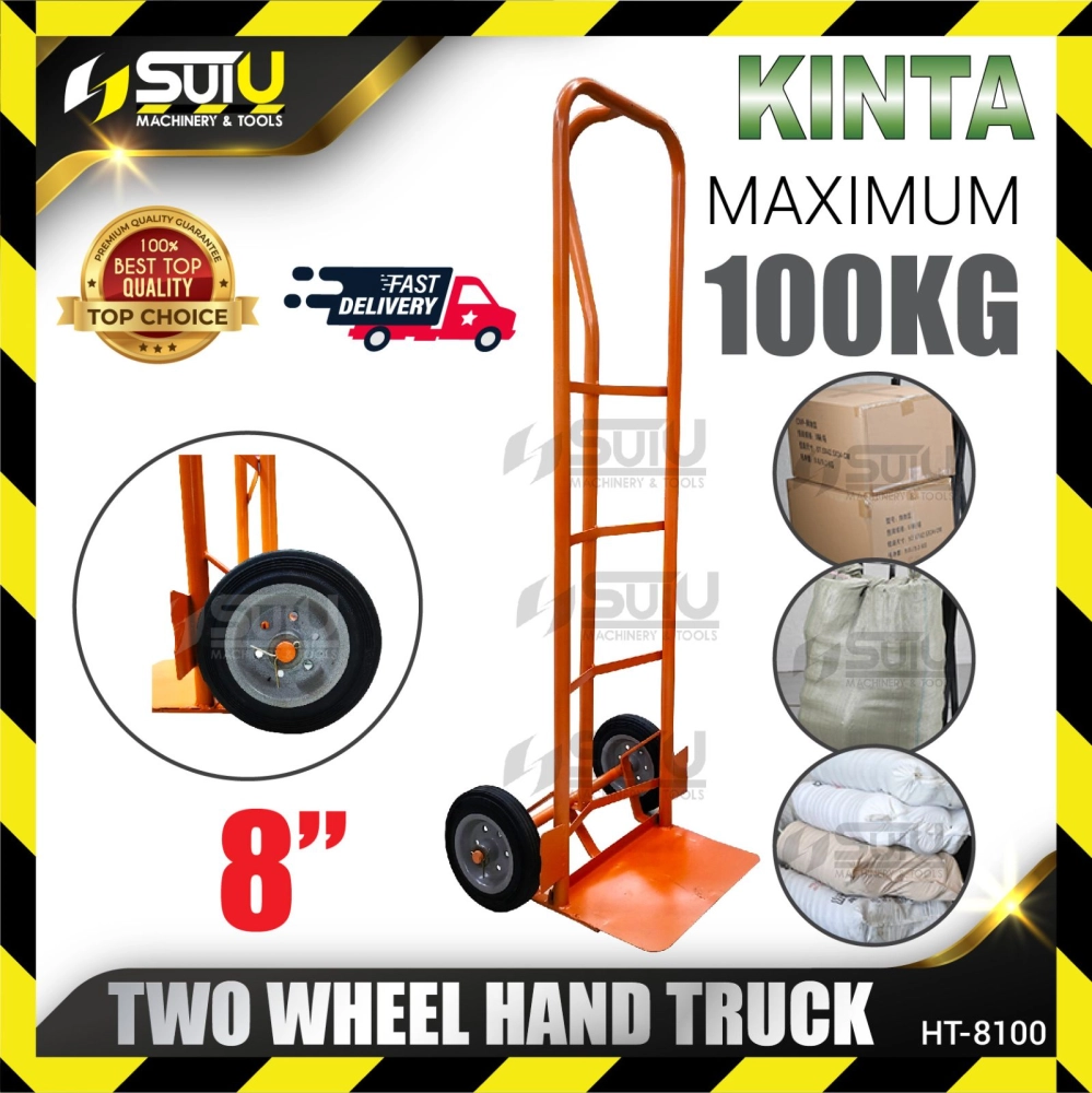 KINTA HT-8100 / HT8100 10" Two Wheel Hand Truck