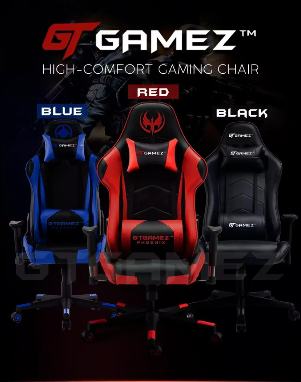 Gaming Chairs | Kerusi Permainan Game | 电竞椅