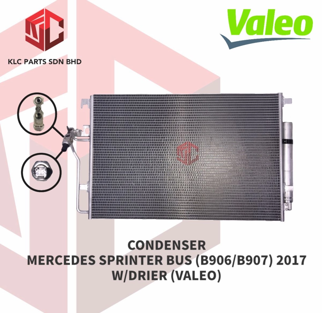 CONDENSER MERCEDES SPIRINTER BUS (B906/B907) 2017 W/DRIER (VALEO)