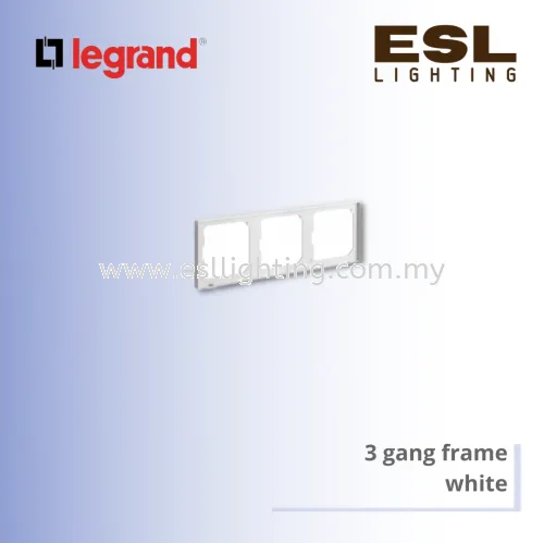 Legrand Galion™  3 gang frame white