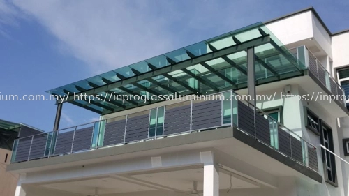 ACP Awning Roof (Aluminum Composite Panel) | Glass Contractor at Subang Jaya | USJ | Taipan | Selangor