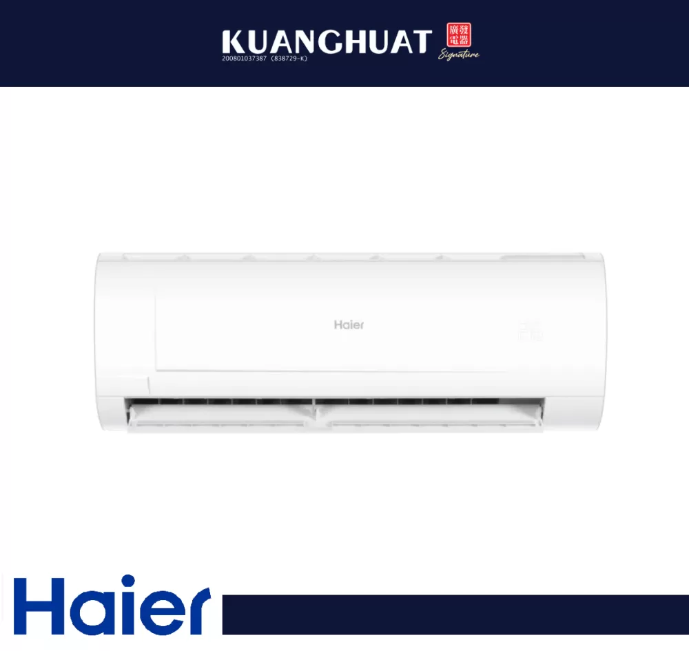[PRE-ORDER 7 DAYS] HAIER 2.0HP Non Inverter Air Conditioner (R32) HSU-19LPB23