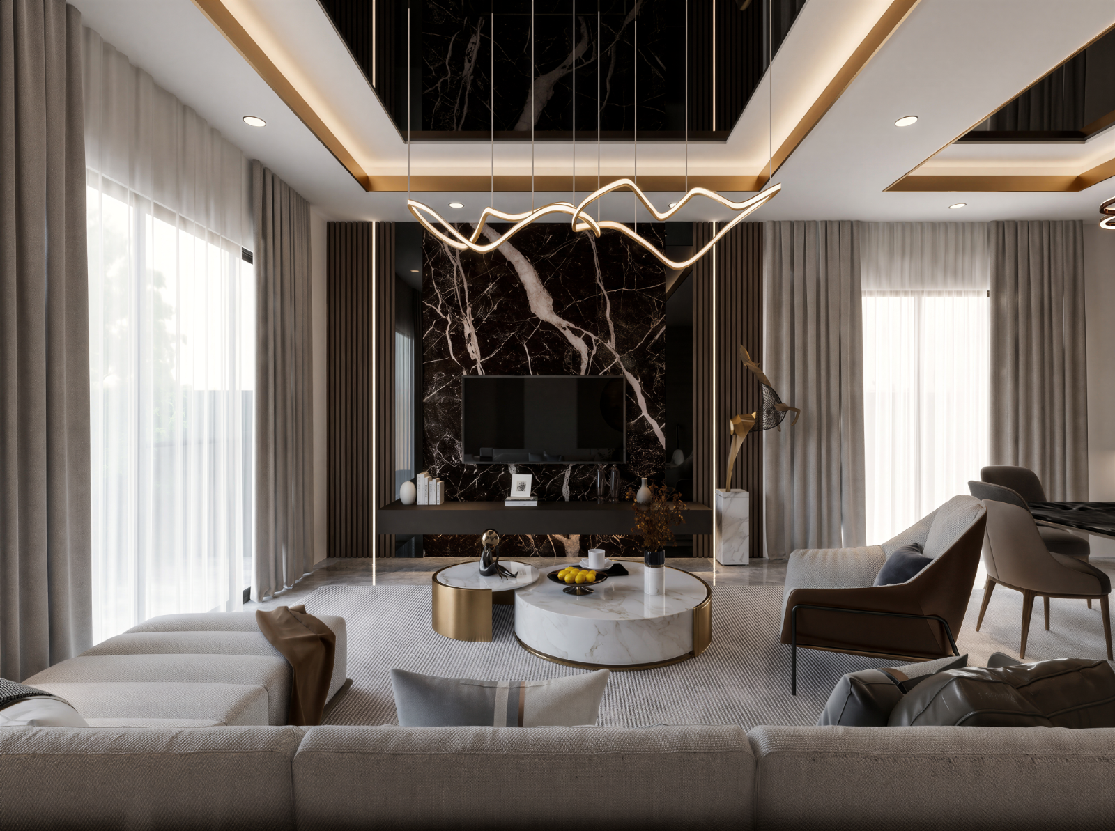 Living - Erica Residence @ Semi Detached | Interior Design in Selangor & KL Now
